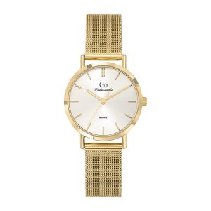 Montre Femme Boîtier Doré Bracelet Métal Doré – 695989