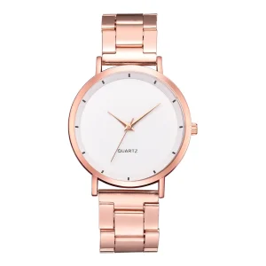 Montre bracelet rose pour femme