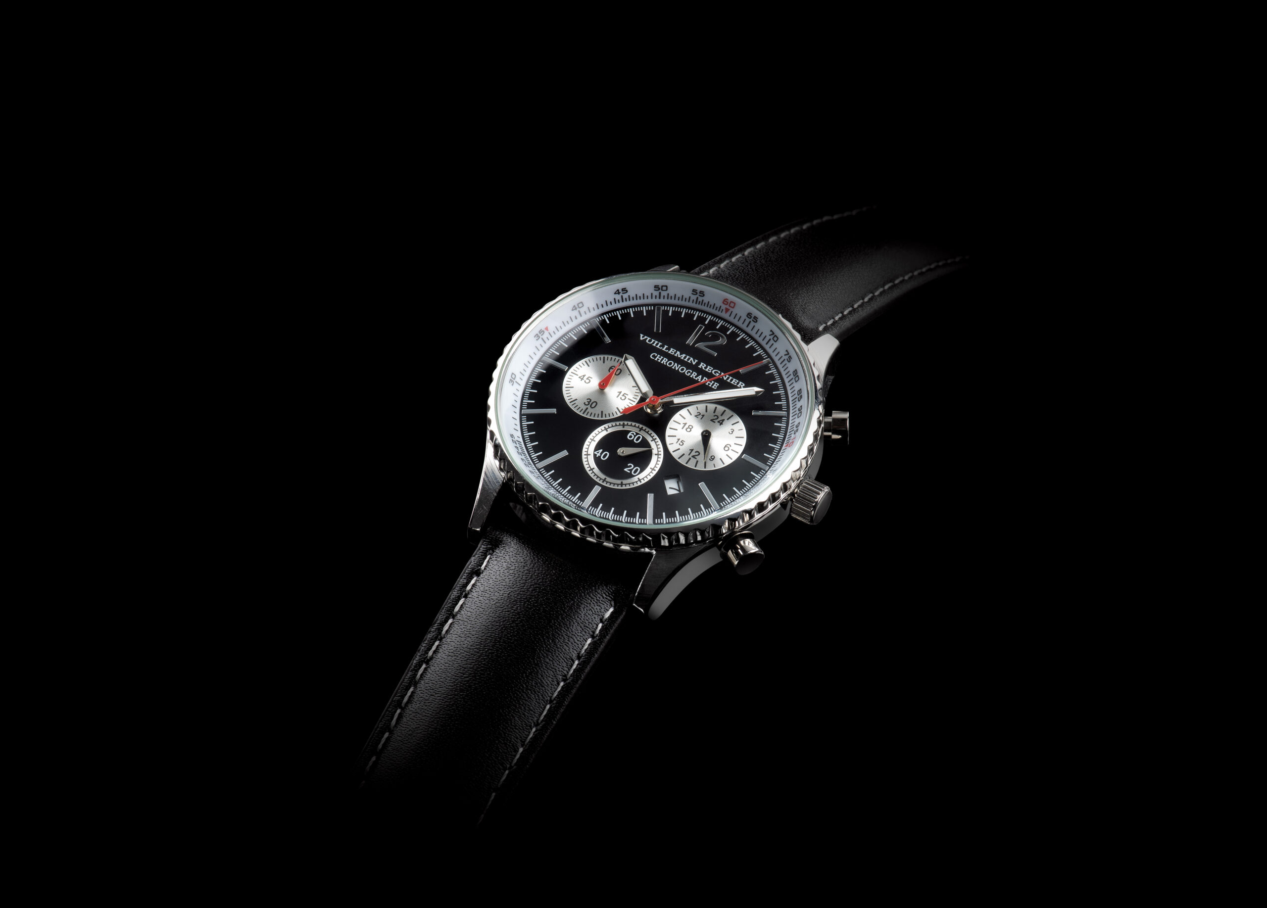La montre chronographe Chamonix Vuillemin Regnier – Image 2