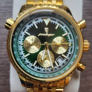 Montre de Luxe Doré pour Homme