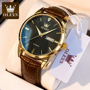 Montre quartz marron cadran noir