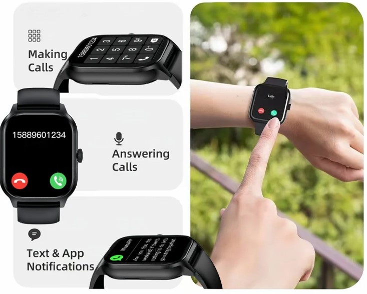 Montres intelligentes pour homme femme – Image 2