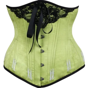 Longline Lime Green Underbust With Flossing