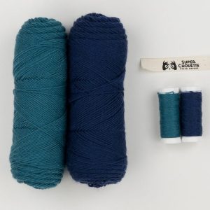 Tricot – Matériaux pour chaussettes rayées