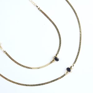 La Parure Collier et Bracelet Saphir