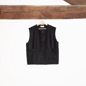 Gilet Col Rond #2 Noir