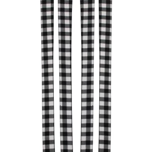 Dahlia Bandoulière en coton vichy noir