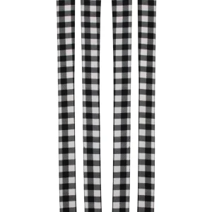 Dahlia Bandoulière en coton vichy noir