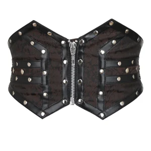 Brown Steampunk Corset Inspired Belt