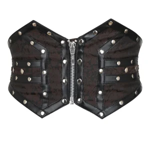 Brown Steampunk Corset Inspired Belt