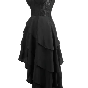 Little Black Corseted Dress