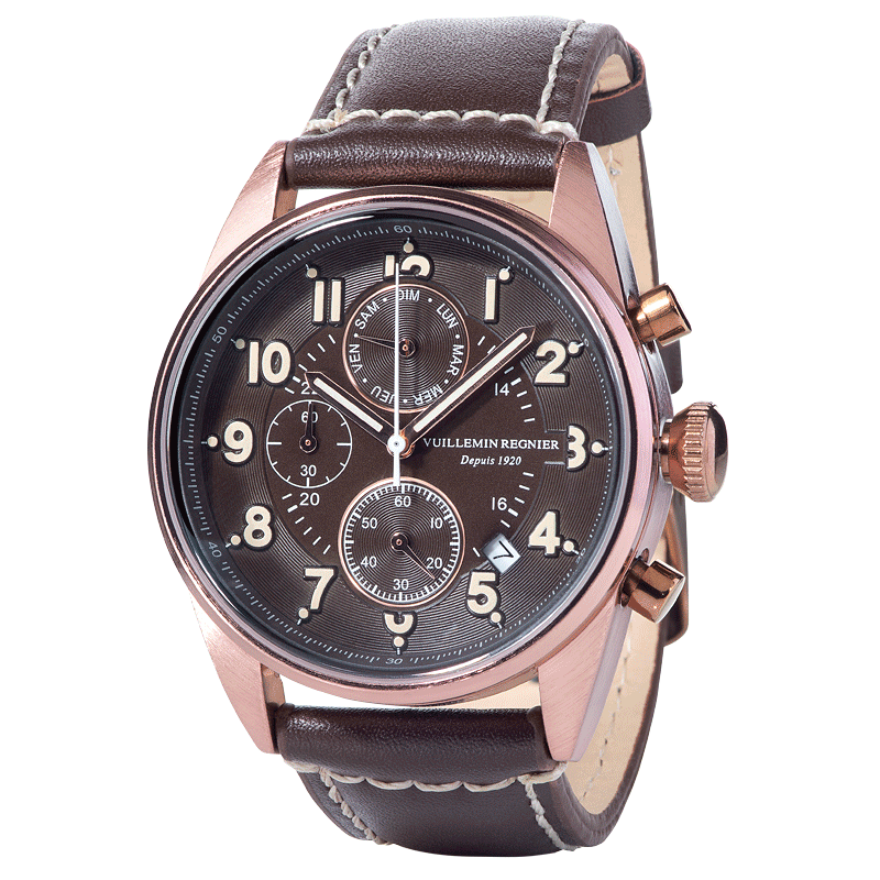 La Montre Chronographe Orlando Vuillemin Regnier