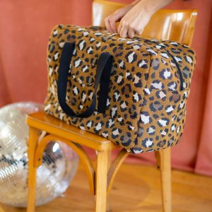 Kit Couture – Sac week-end Harry jacquard