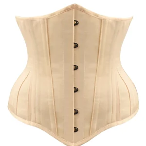 Bustier Underbust Expert Waist Training avec serre-taille Crème