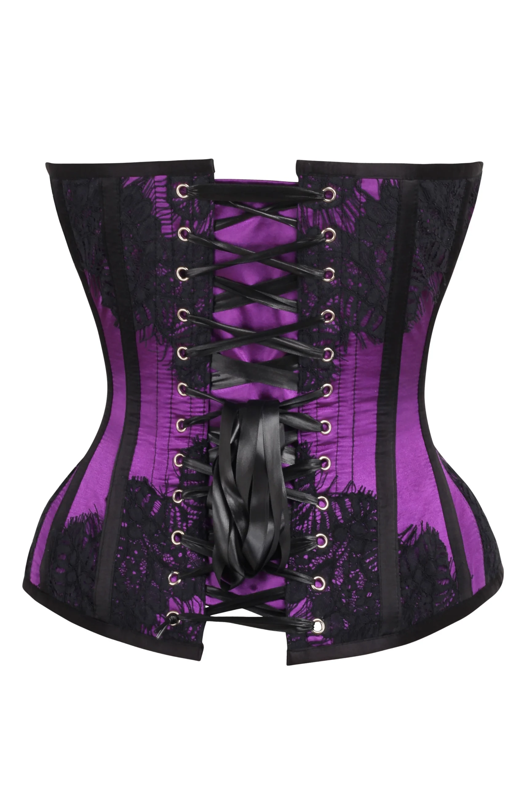 Historic Inspired Purple Waist Taming Overbust – Image 2