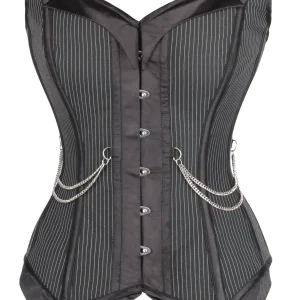 Pinstripe Waistcoat Corset