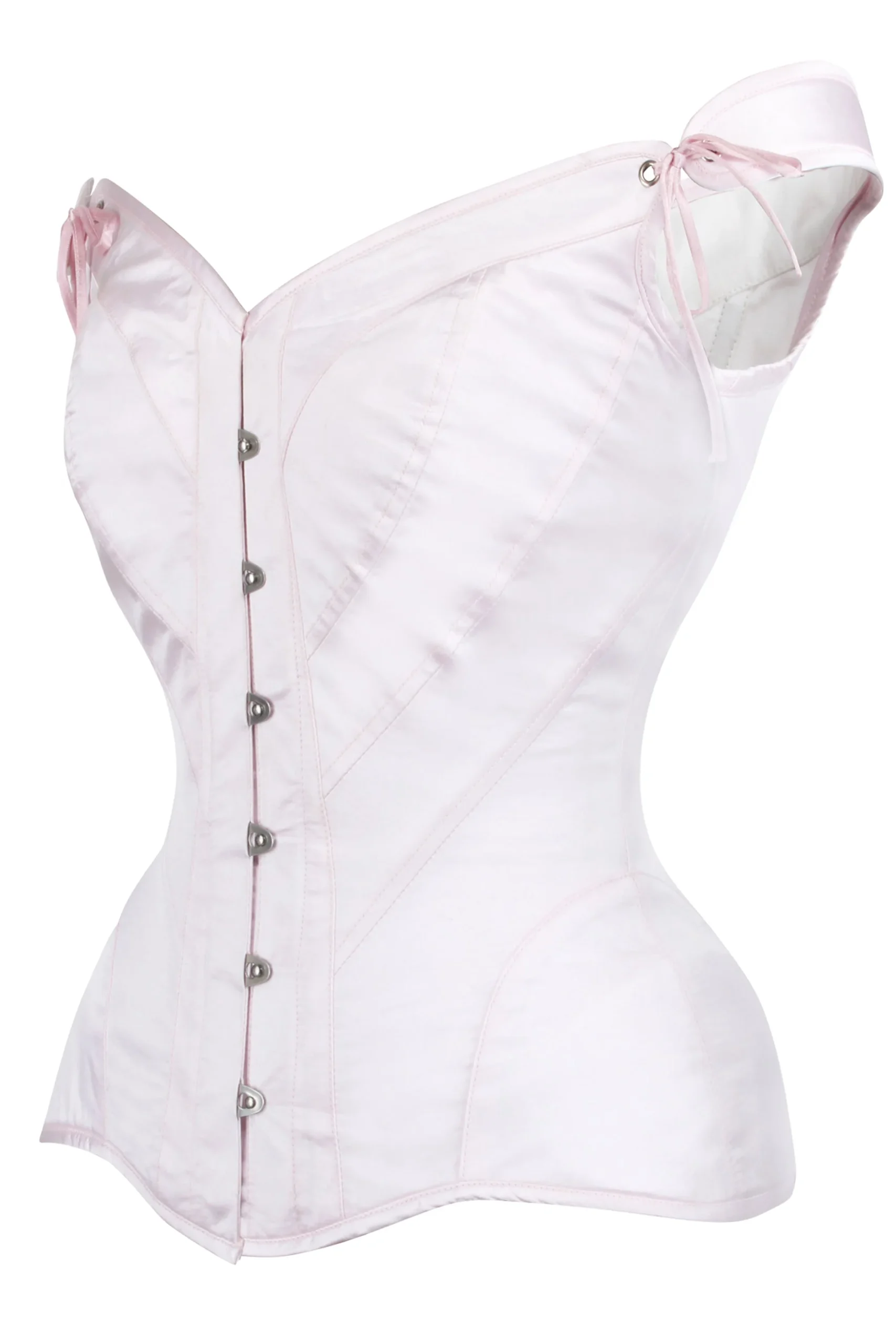 Pale Pink Sleeved Corset – Image 9