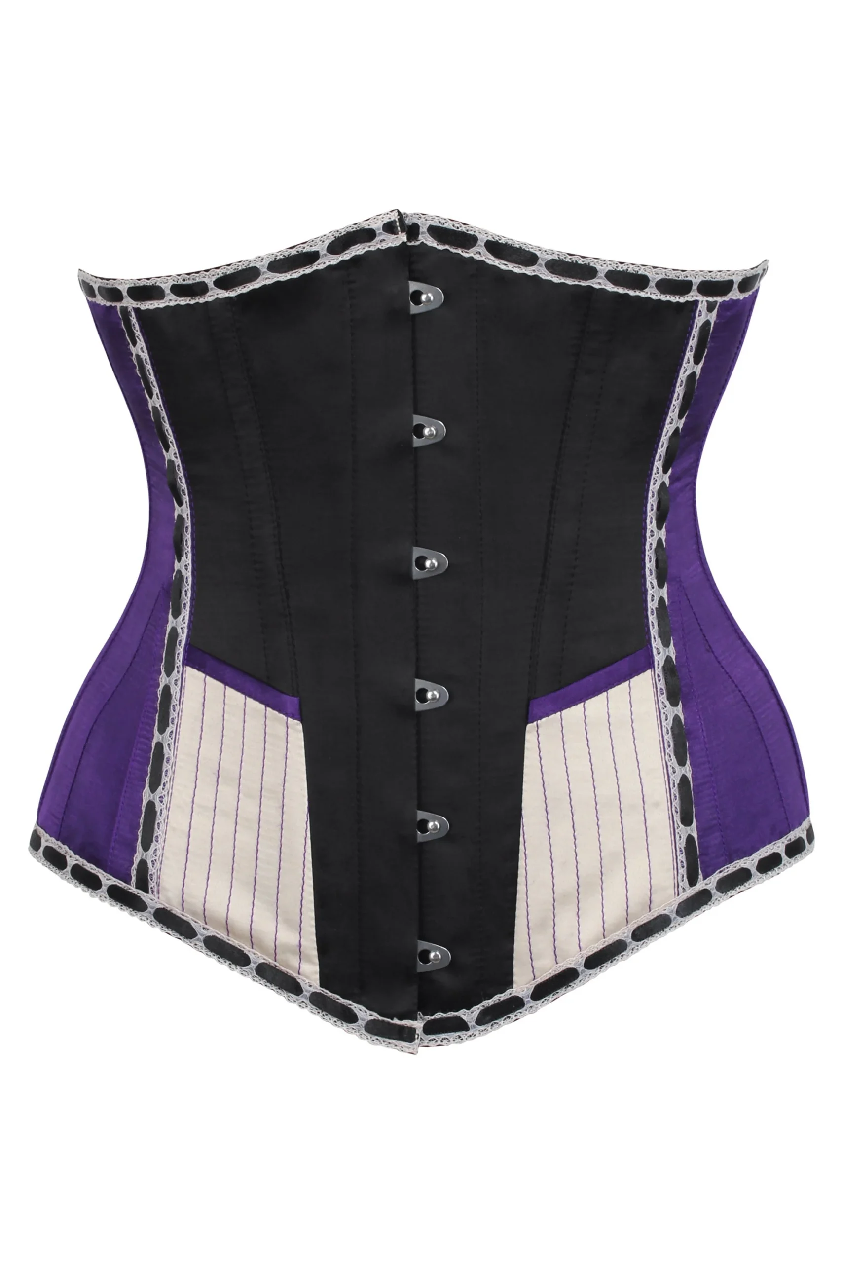 Purple Victorian Circus Inspired Longline Underbust