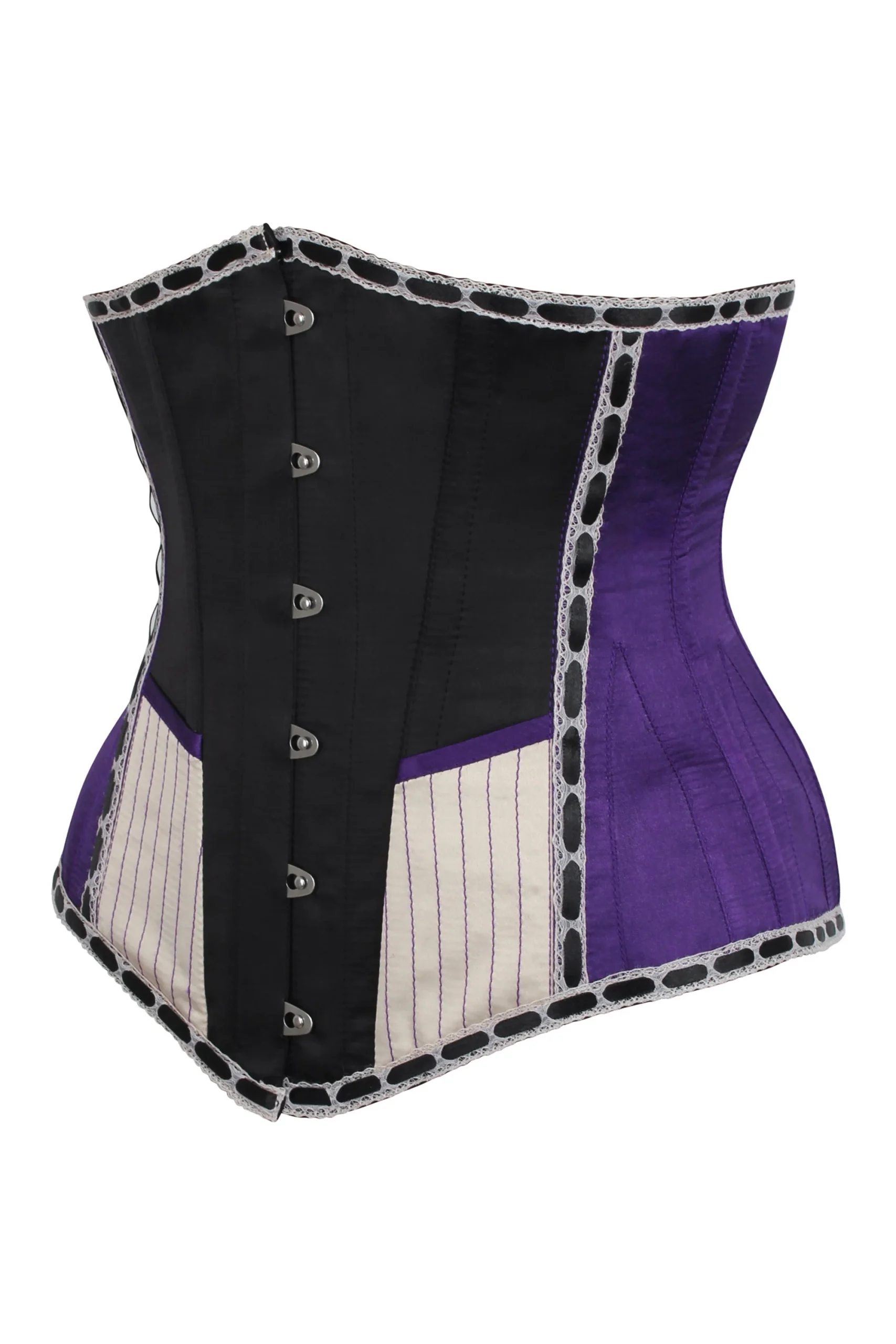 Purple Victorian Circus Inspired Longline Underbust – Image 3