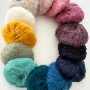 Pelote à l’unité – fil Mohair “Ingénua”