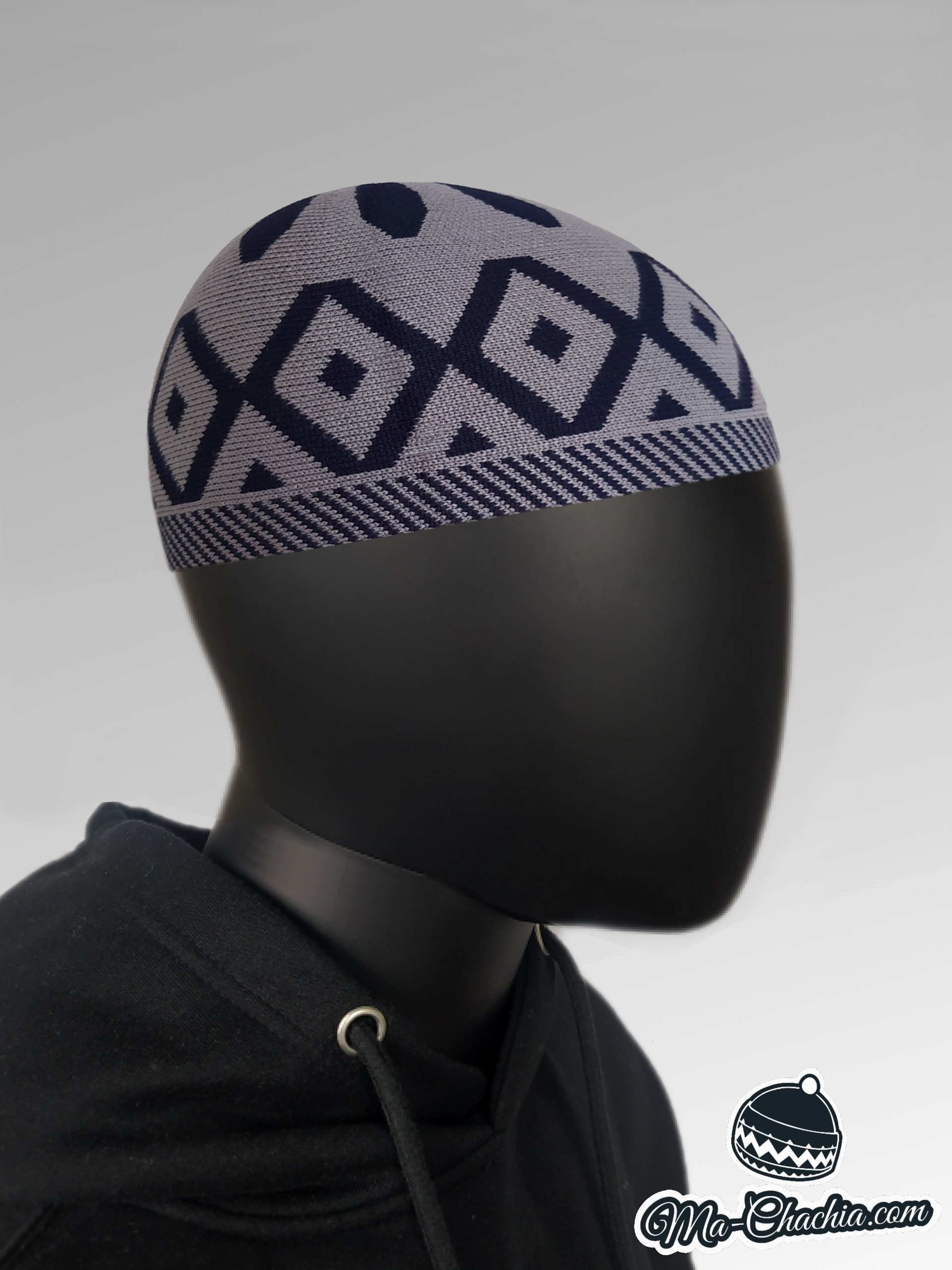 #CHACHIA #TAWUS (Gris&Bleu) 001