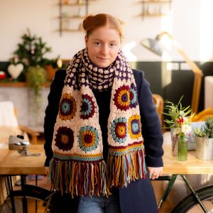 Kit Crochet – Echarpe Granny Mania