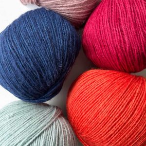 Pelote à l’unité – Regina coton, alpaga, soie et laine (pour Marius)