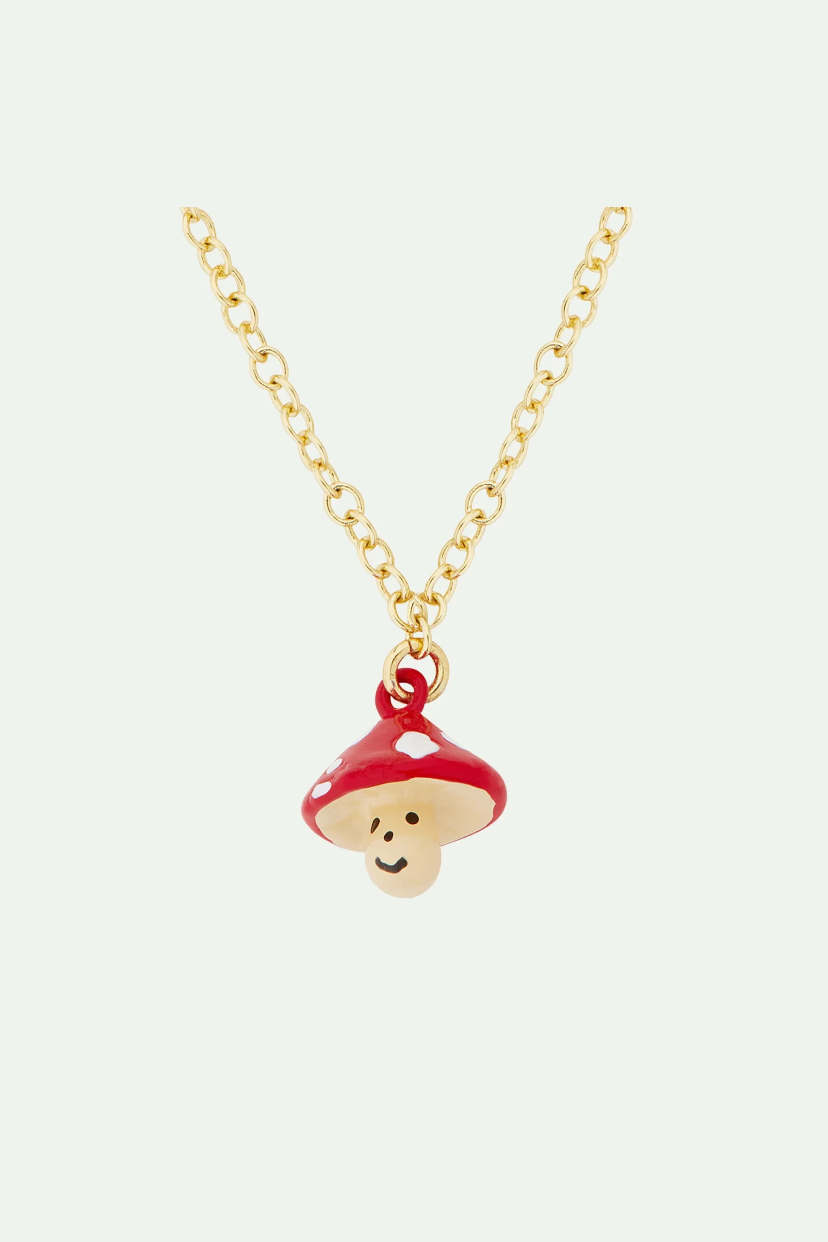 Collier charm's enfants nains en randonnée et champignon – Image 3