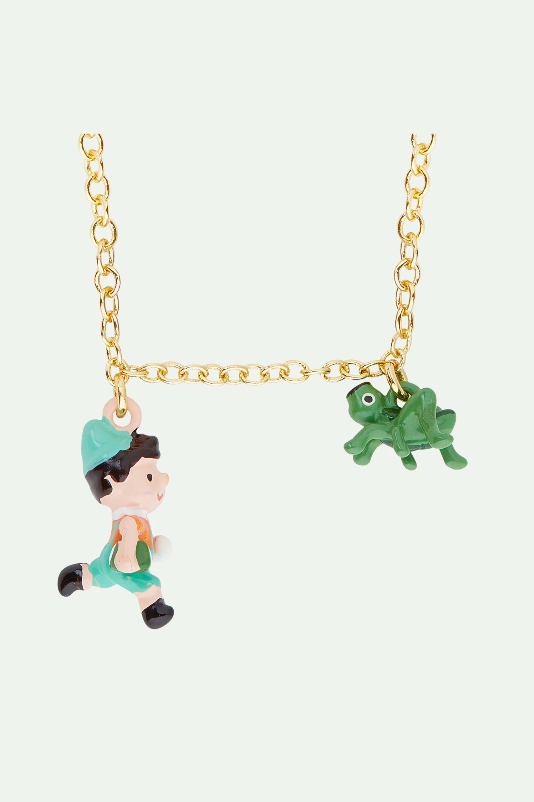 Collier charm's Pinocchio et cricket – Image 3