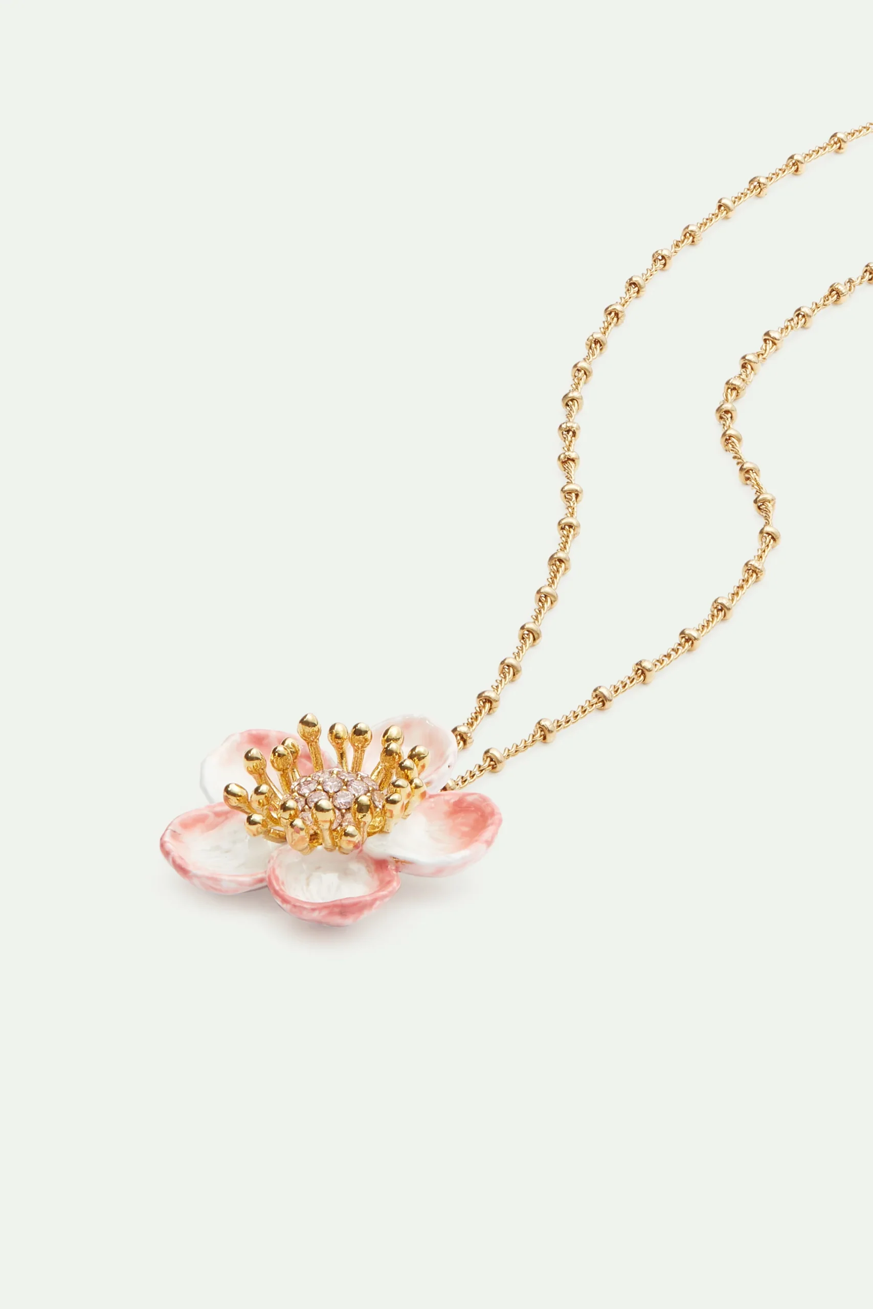 Collier pendentif fleur de pommier – Image 3