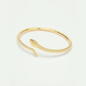 Bracelet jonc vipère ondulante