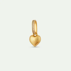Pendentif Coeur Preuve d'Amour, Tendresse et Courage