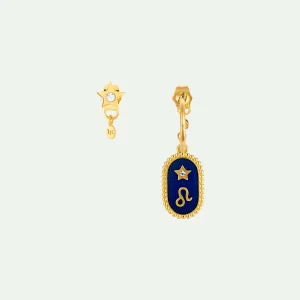 Boucle d'oreille signe astrologique lion
