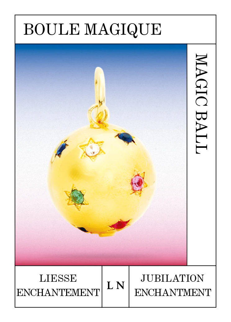 Pendentif boule magique étoilée, Liesse et Enchantement – Image 2