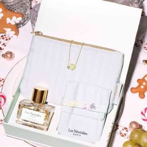 Coffret découverte parfum Rue Paradis 30ml, bracelet mimosa et anis étoilé, trousse