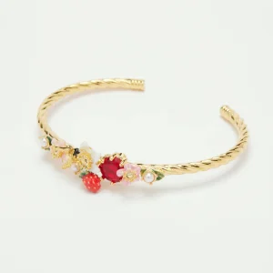 Bracelet jonc éclat printanier