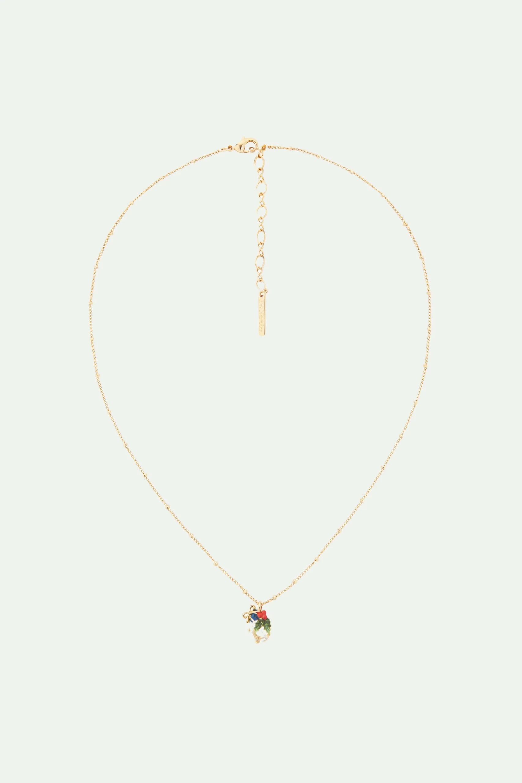 Collier pendentif verre facetté et cadeau de Noël – Image 2