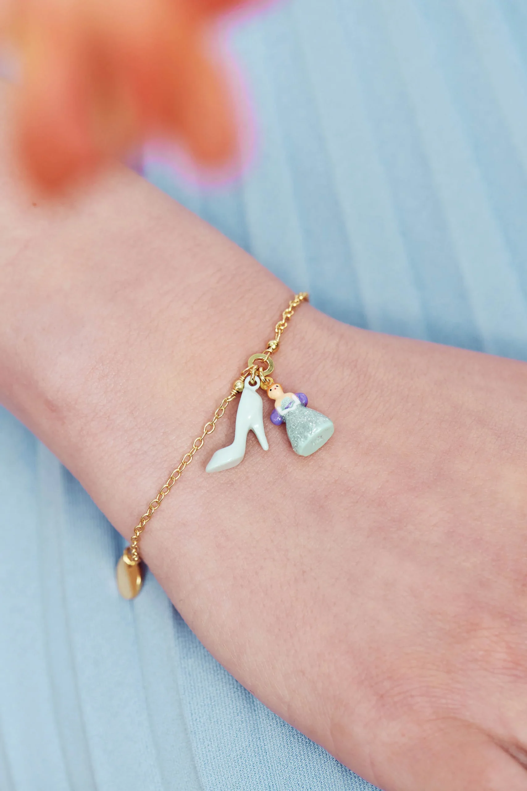 Bracelet fin soulier et cendrillon – Image 2