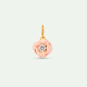 Pendentif Rose, Douceur et Sensualité