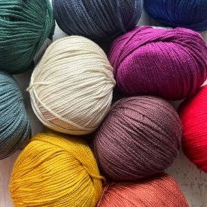 Pelote à l’unité – coton, modal et viscose (pour Ariane)