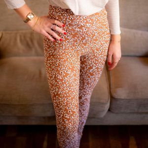 Kit Couture – Leggings en jersey léopard