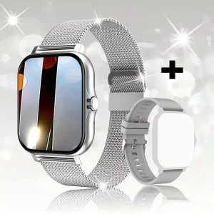 Montre Intelligente couleur argent