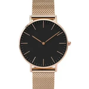 Montre de luxe en or Rose pour femmes