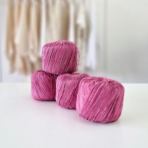 Matériaux sac Thésée rose-rouge