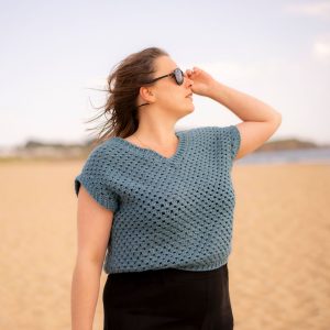 Kit crochet – Pull Henri coton