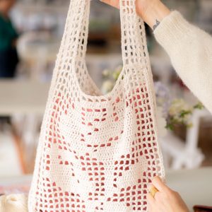 Kit Crochet – Sac filet tulipe