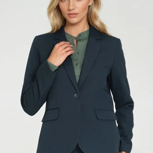 Blazer femme bleu marine