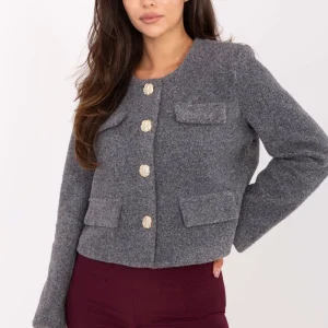 Blazer femme gris