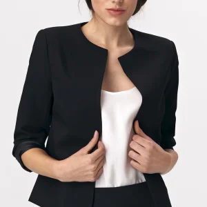 Blazer femme noir