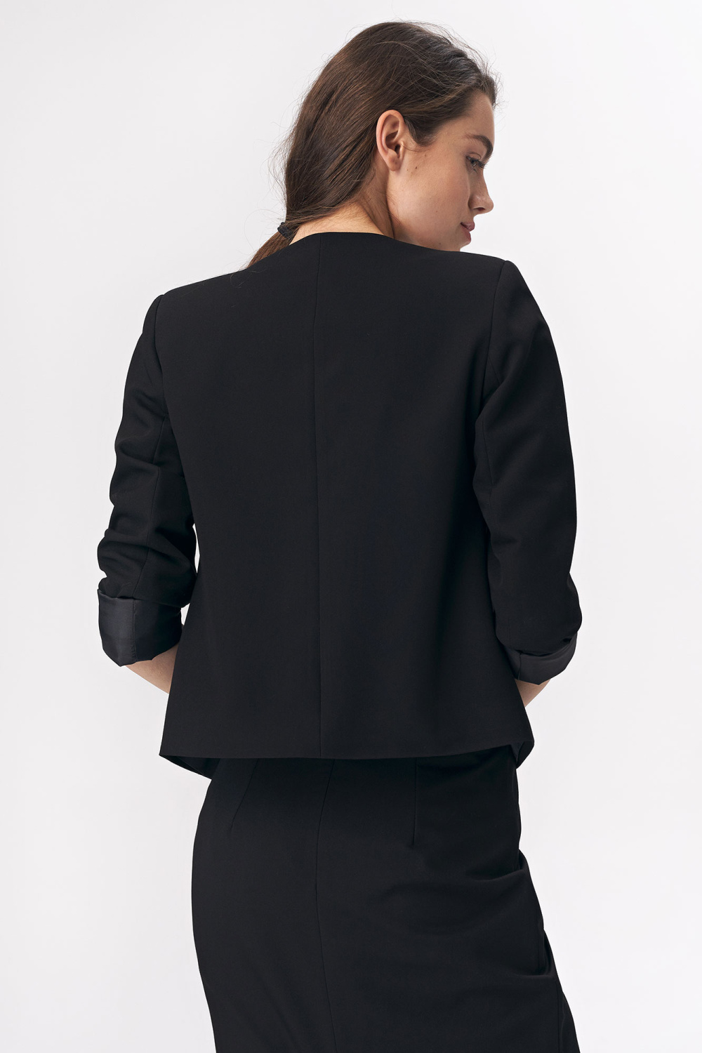 Blazer femme noir – Image 3